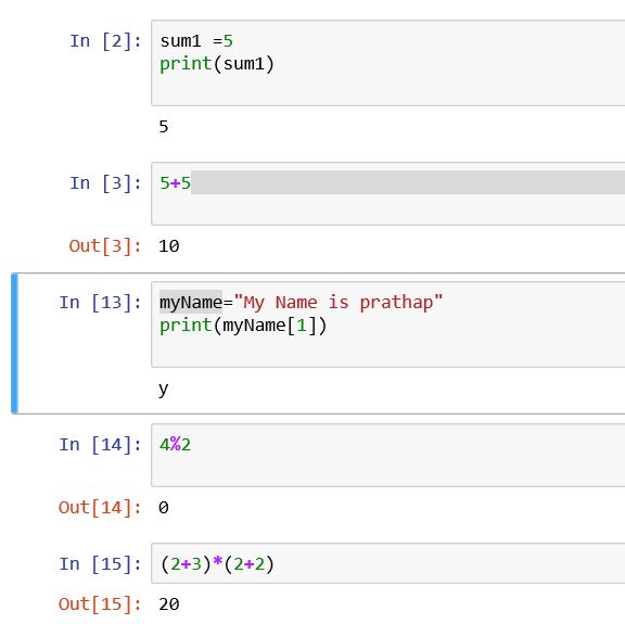 Web Snippets: Arithmetic operators in Python