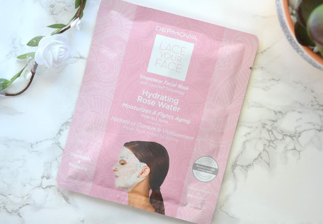 Dermovia Lace Your Face Hydrating Rose Mask Review