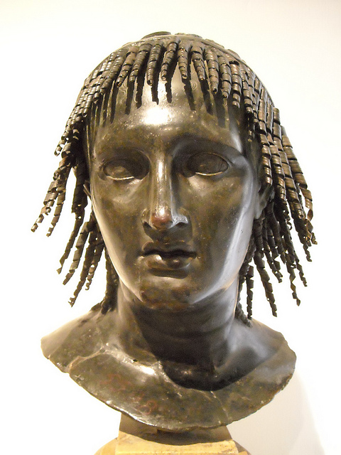 Bronze Head of Young Man