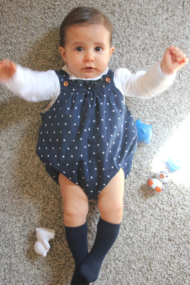 DIY patrones y costura de ropa para bebes. Como hacer peto o pelele