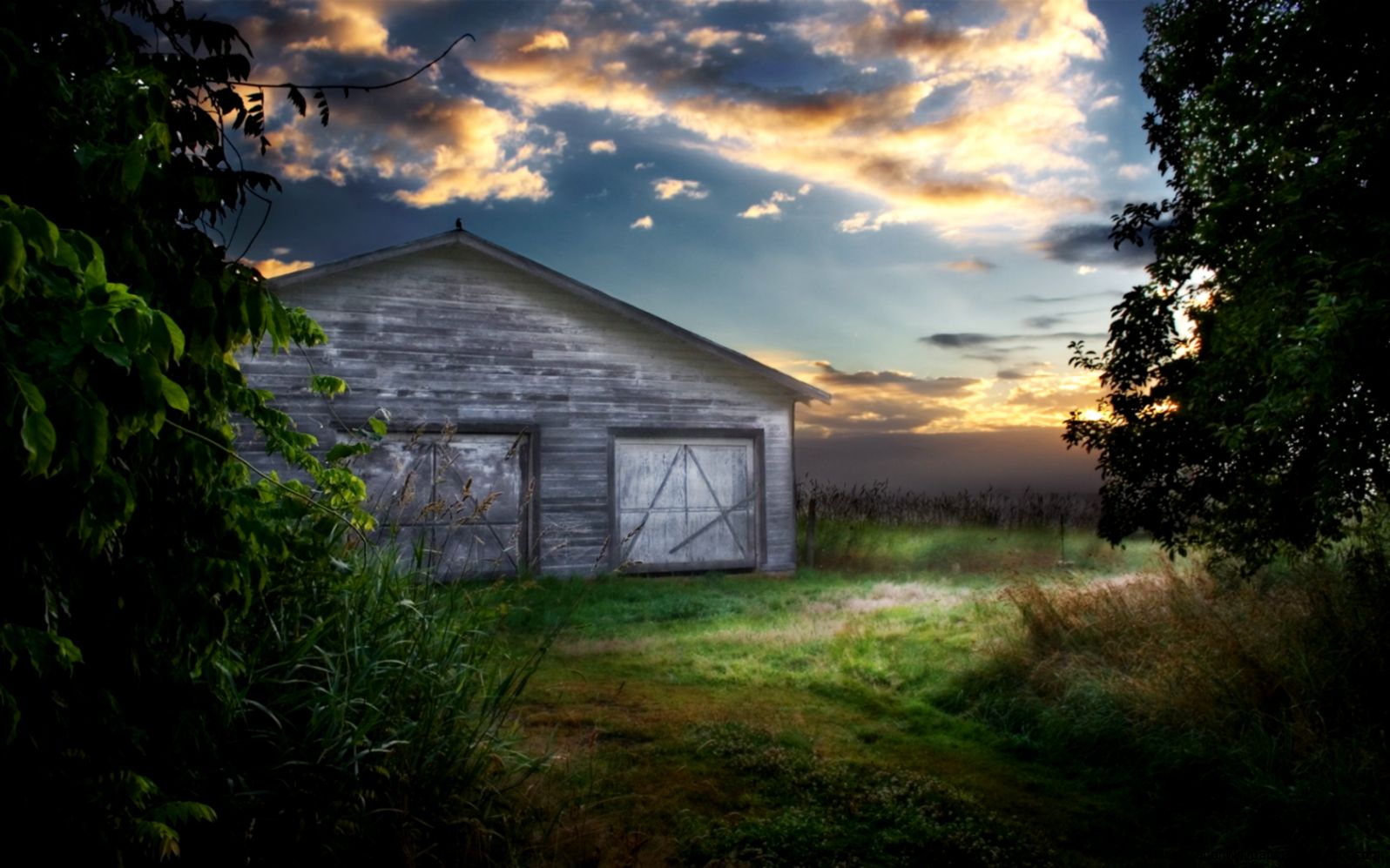 Old Country Barns Desktop Backgrounds