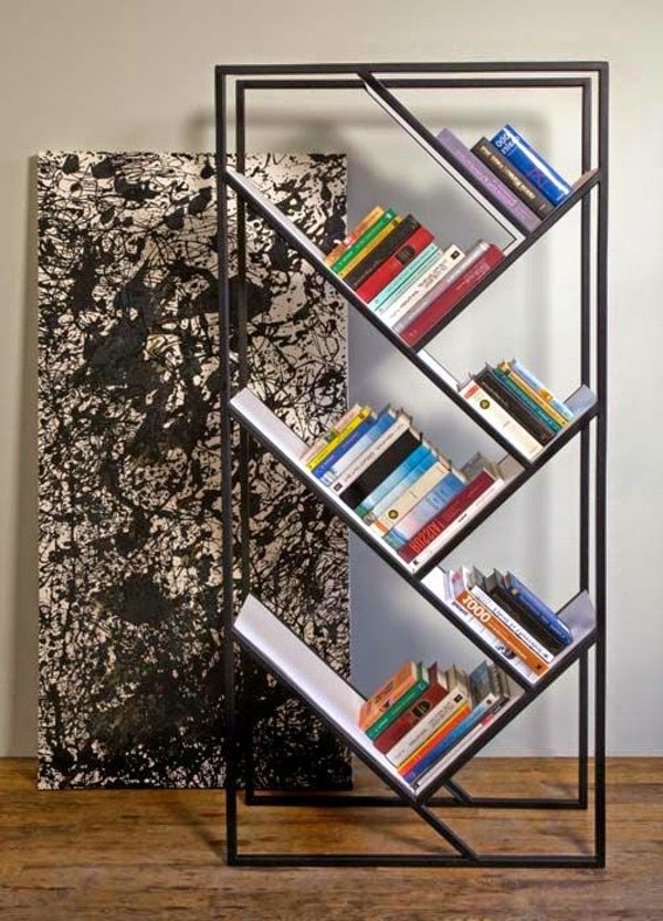 Practical bookcase for home