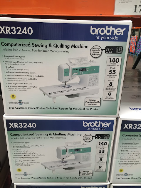 Brother Sewing Machine Costco Packaging