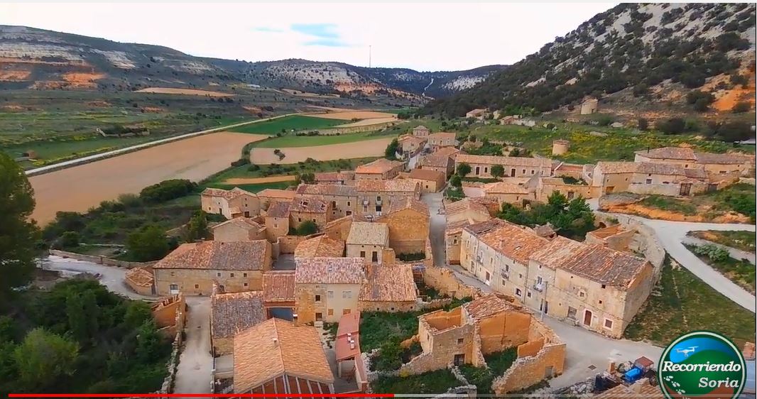 Pueblo de Bordecorex Bordecorex a vista de pájaro