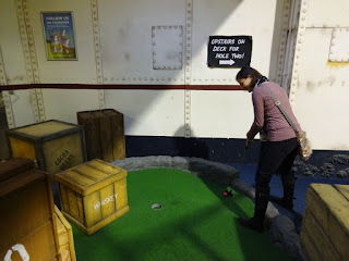 Paradise Island Adventure Golf course at Valley Centertainment in Sheffield