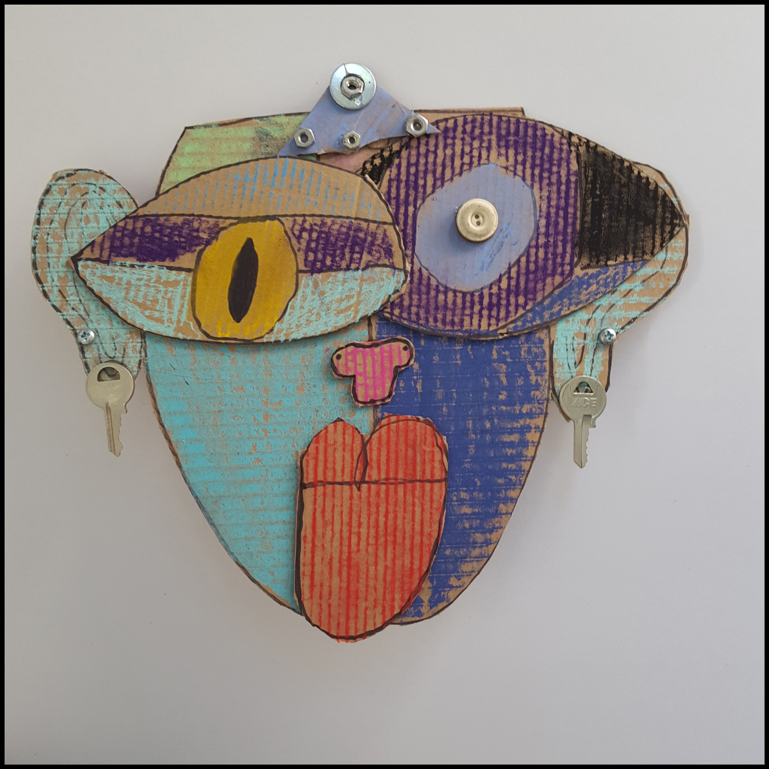 MaryMaking: Abstract Cardboard Masks
