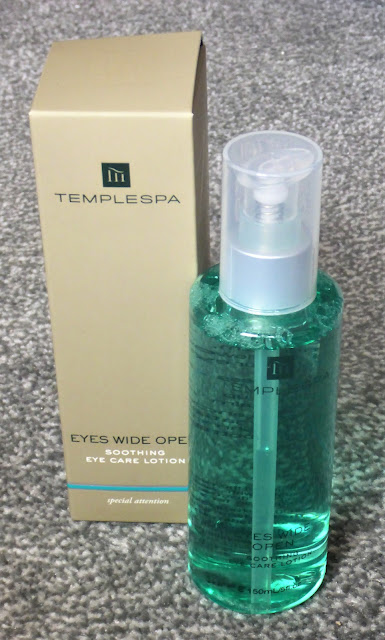 Temple Spa Eyes Wide Open Soothing Eye Care Lotion Review