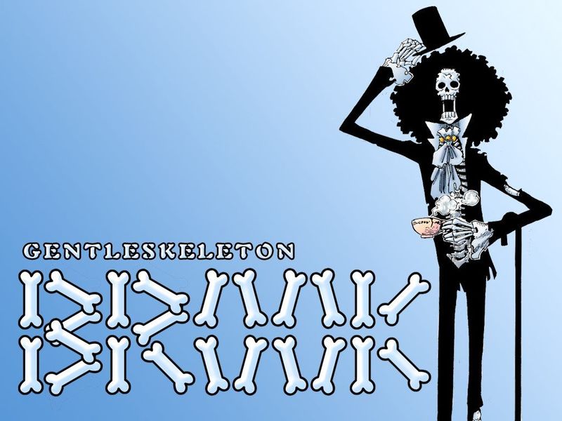 Brook guitar One Piece Anime wallpaper One Piec Wallpaper