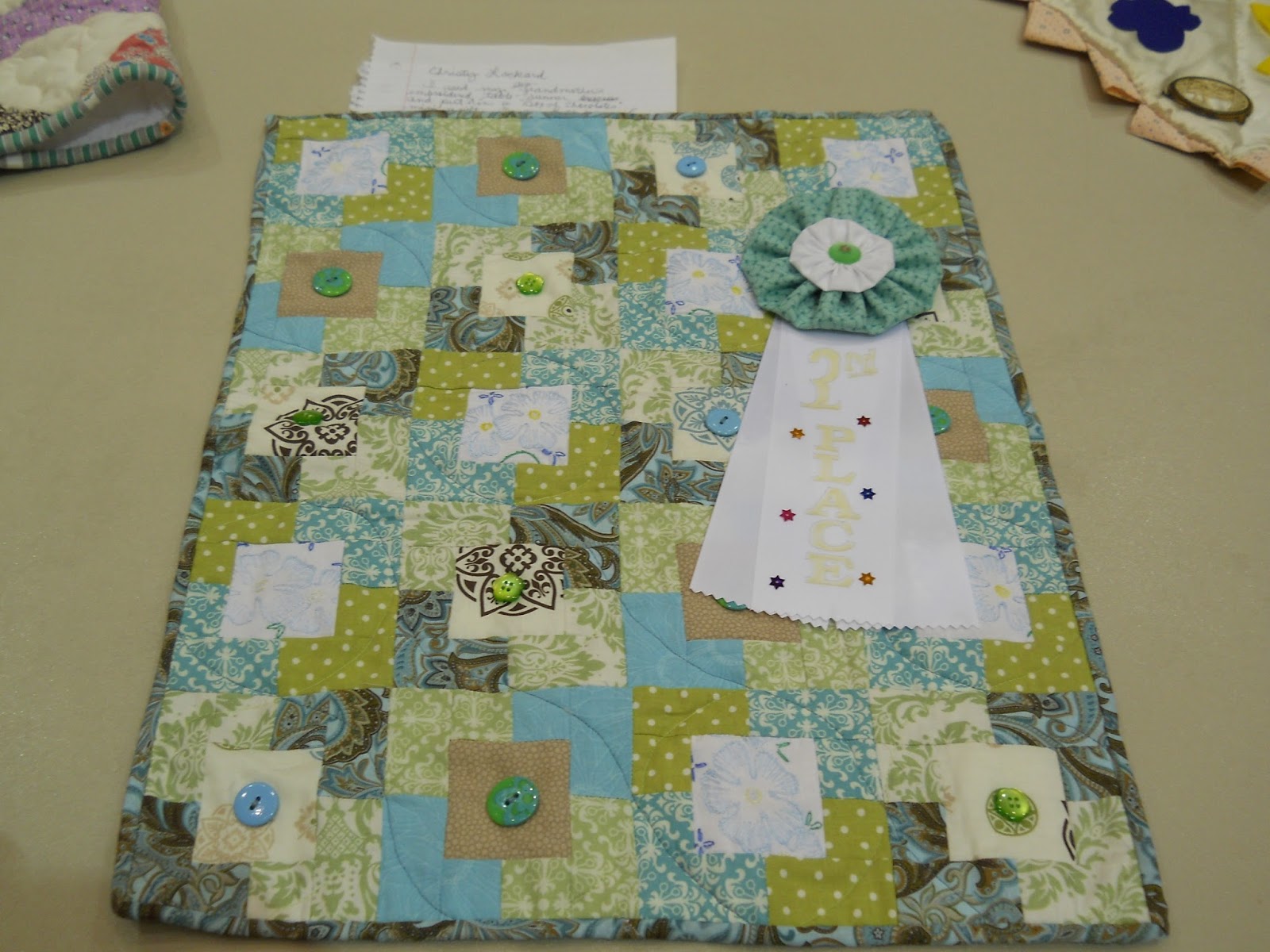 Confessions of three former 4Hers Quilt guild challenge