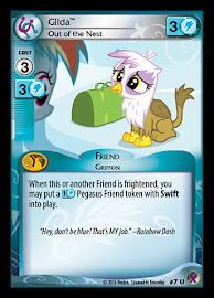 My Little Pony Gilda, Out of the Nest Marks in Time CCG Card