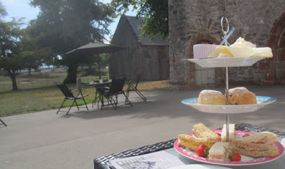 Devon Cream Tea in der Torre Abbay, Torquay/Devon Devon Cream Tea in der Torre Abbay, Torquay/Devon; Devon Cream Tea mit Scones