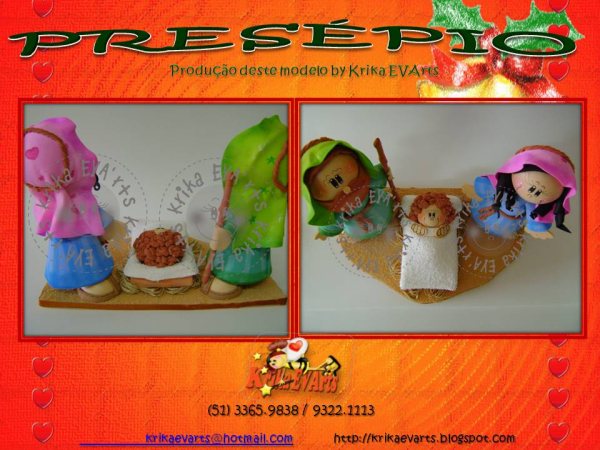 Bonecos De Eva 3d Passo A Passo Com Moldes Como Fazer