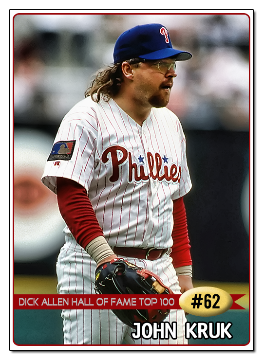 Dick Allen Hall of Fame DAHOF Top 100 62 John Kruk