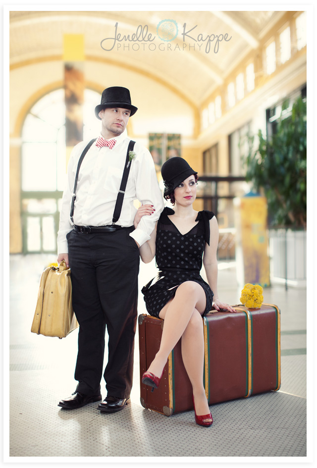 Jenelle Kappe Photography: 1940's Inspired Engagement Shoot :: Erica ...
