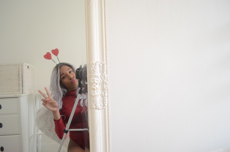 DIY HIGH CUT TURTLENECK BODYSUIT Mystylediaryy