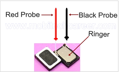 how to check ringer with digital multimeter in a iphone repair, smartphone repairing, mobile phone repairing