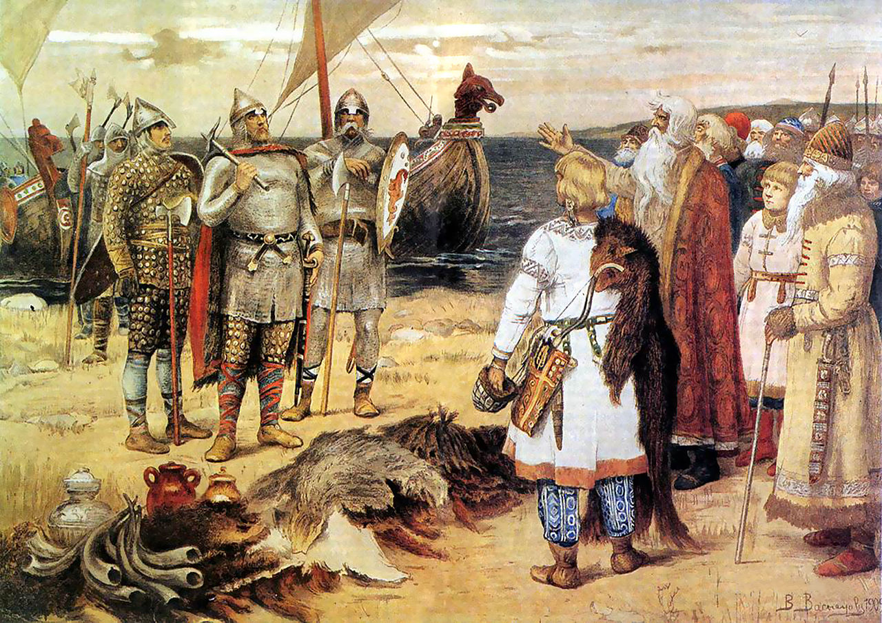 Viking history 862 Rus were asked to rule