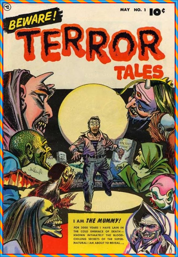 CAPAS DE GIBI  COVERS-FAWCETT-Beware-Terror-Tales