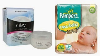 Flat 10% Off on Olay Beauty Care Products | Flat 25% Off on Pampers Baby Diapers