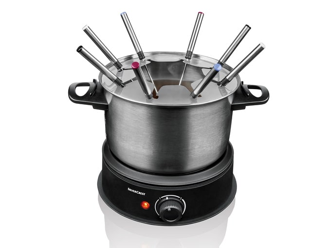 Service à fondue électrique Silver Crest Lidl Avis sur les produits