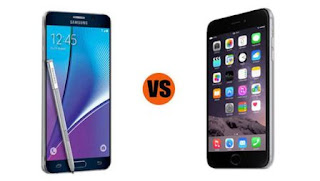 Samsung Galaxy Note 5 vs. iPhone 6 Plus