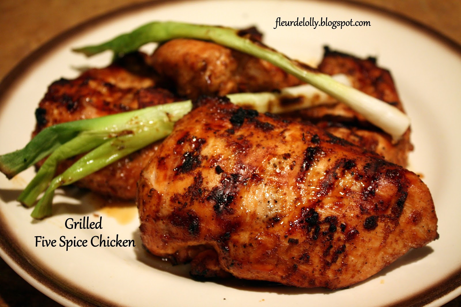 Fleur de Lolly Grilled Five Spice Chicken Salad