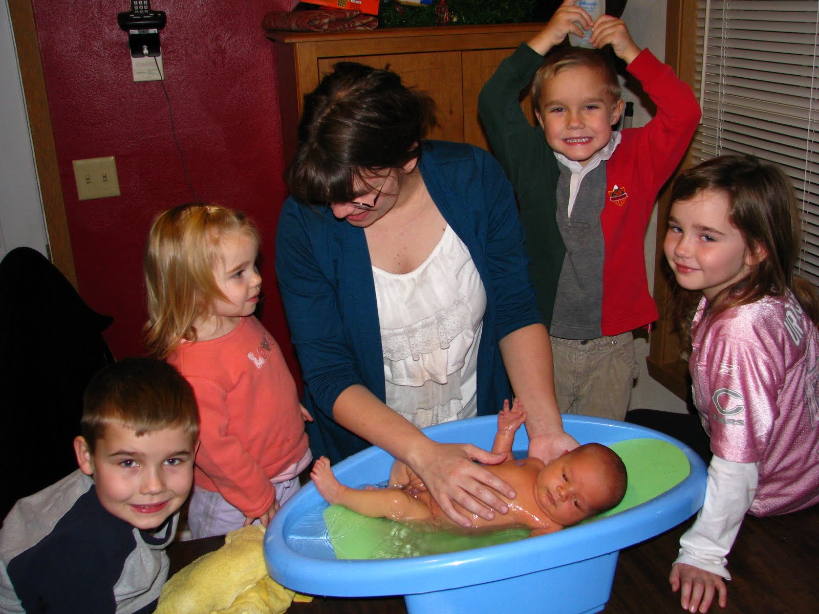 The Towers Family Henry's First Bath