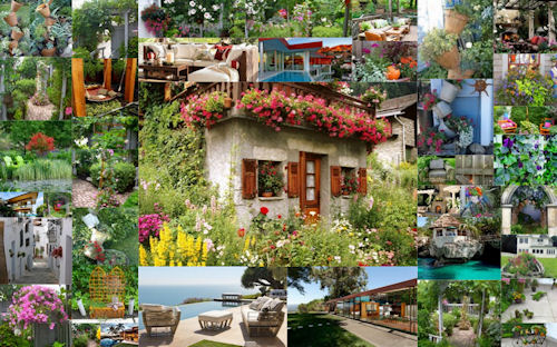 40 ideas sobre decoración exterior en jardines con flores
