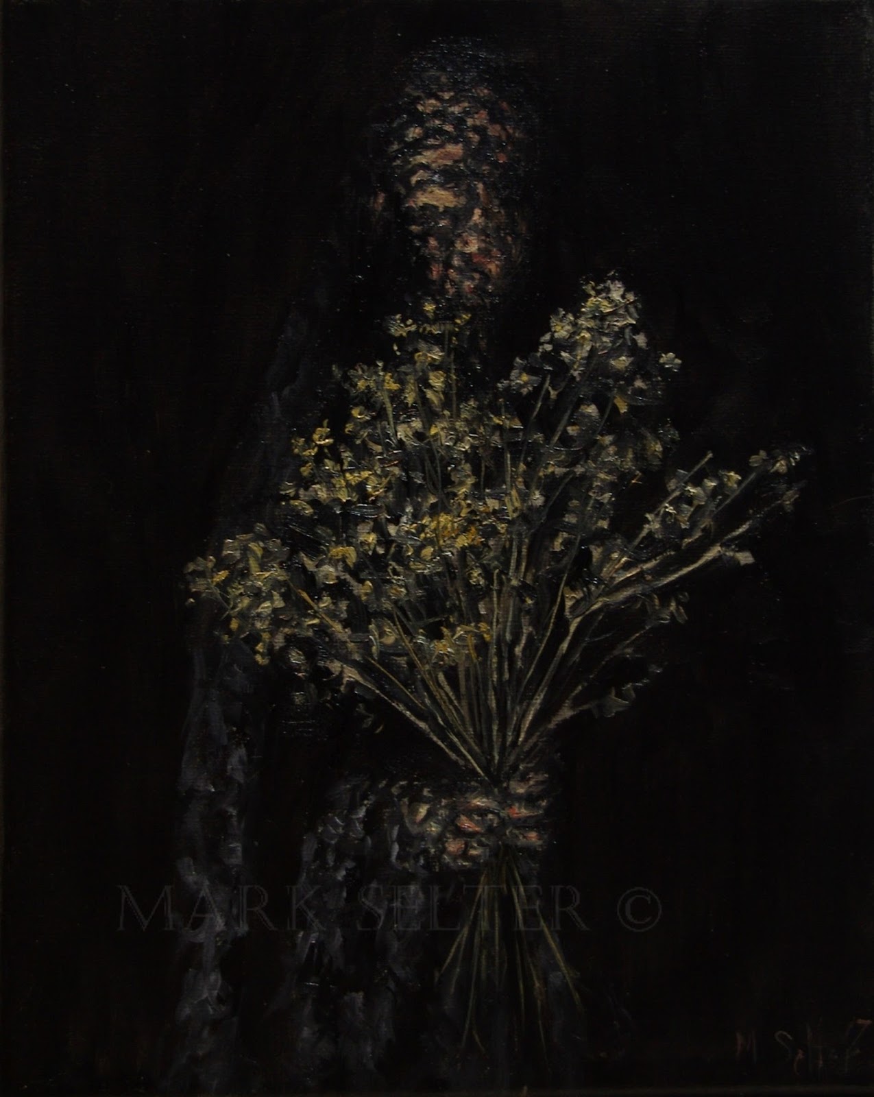 Autumn Lament 8" x 10" oil on canvas