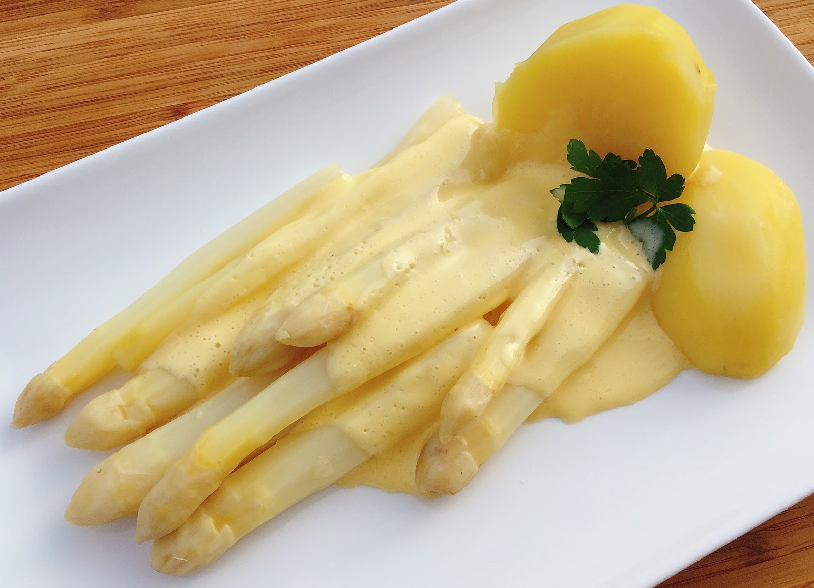 Groni&amp;#39;s Kitchen: Sauce Hollandaise, Spargel und Kartoffeln aus dem ...