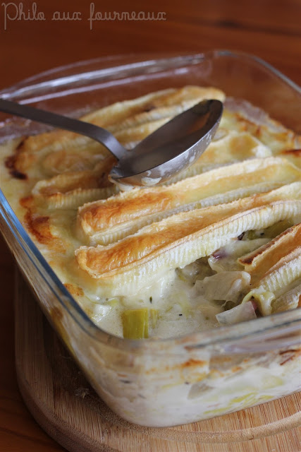 Philo Aux Fourneaux Tartiflette De Poireaux A La Creme