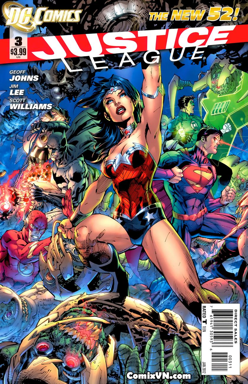 Justice League chap 3 trang 1