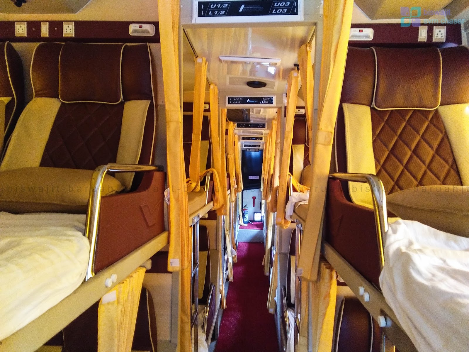 Sleeper Bus Interior