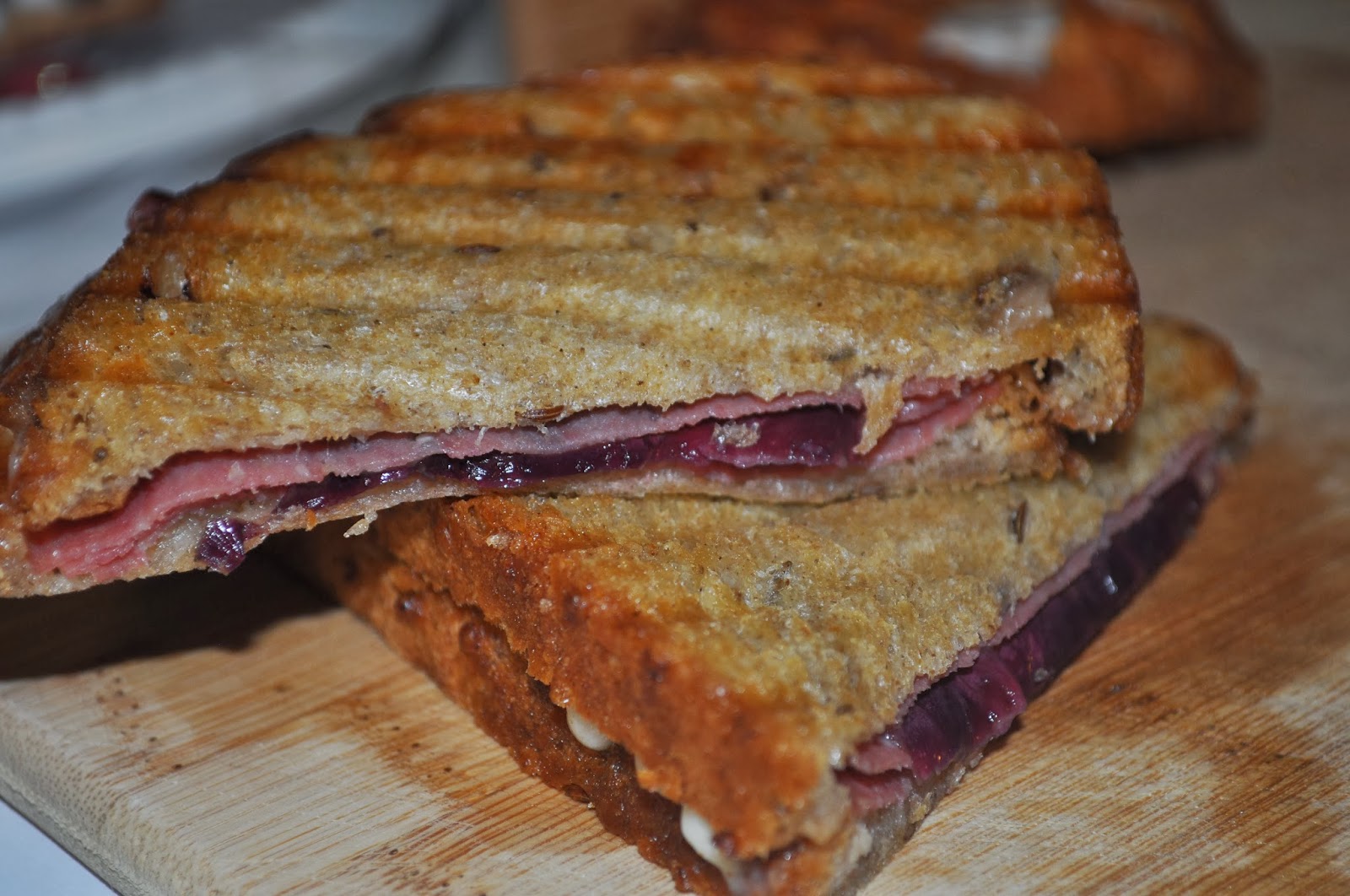 Life in my Kitchen...and beyond 1,138 Salami and Cheese Panini