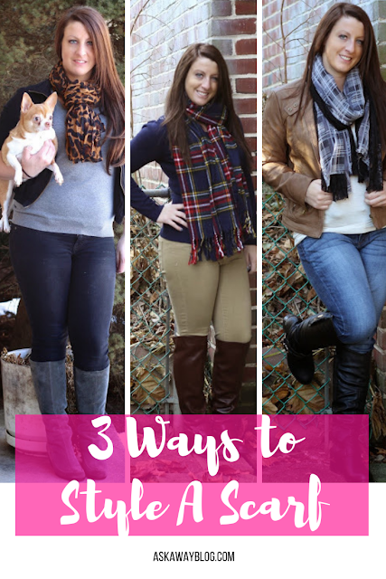 3 Ways to Style A Scarf