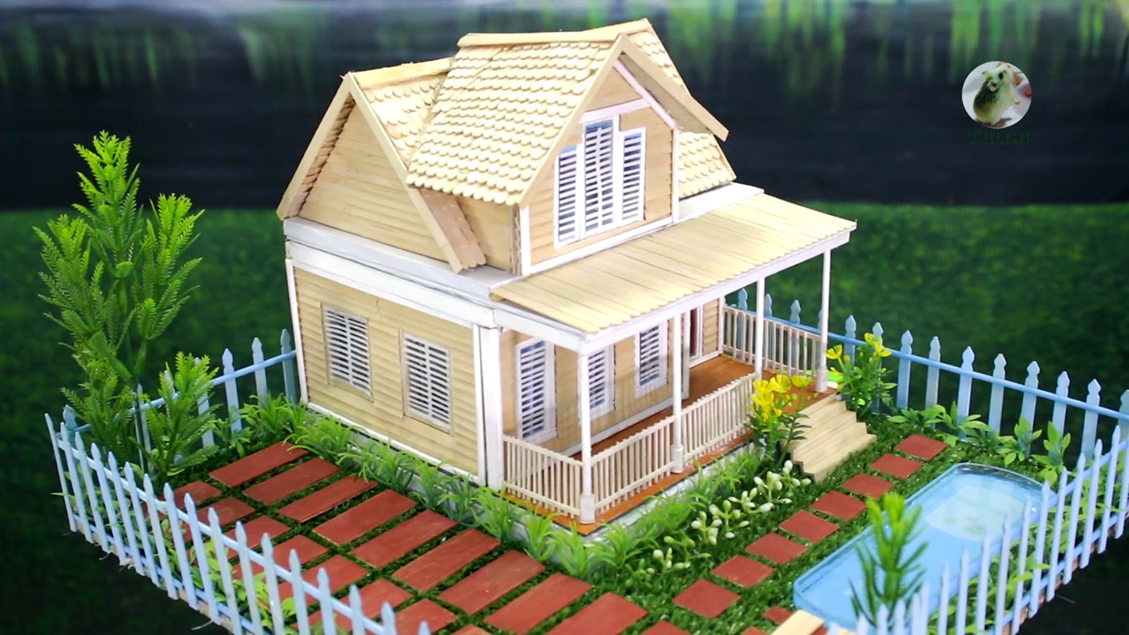 All Plans Building Popsicle Stick House With Swimming Pool