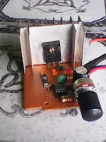 gambar driver circuit kapasitor charger untuk coil gun project