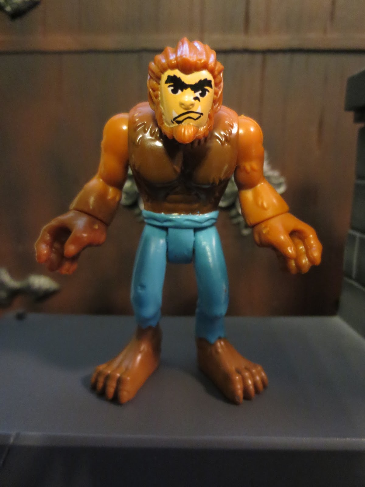 Action Figure Barbecue Action Figure Review Wolfman from Imaginext