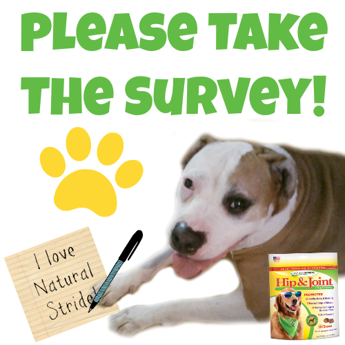 Take the #NaturalStride survey!
