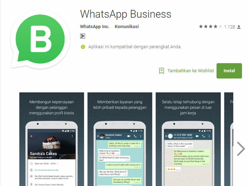 Aplikasi whatsapp business