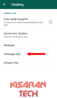 Cara Membackup Chat Whatsapp Ke Memori Internal