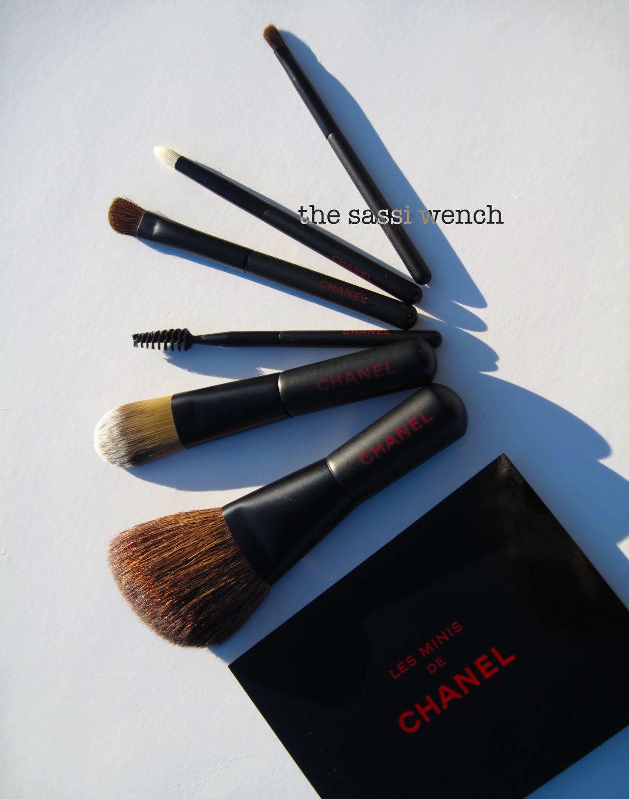 from Sassi, who lived it: Chanel Holiday 2011 Makeup Brush Set