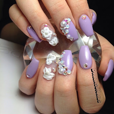 Uñas Decoradas con Piedras 2017 Uñas Decoradas con Piedras 2017