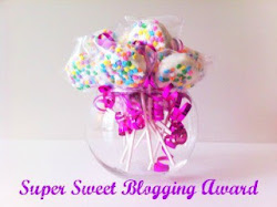 Premio:"Super Sweet Blogging Award"