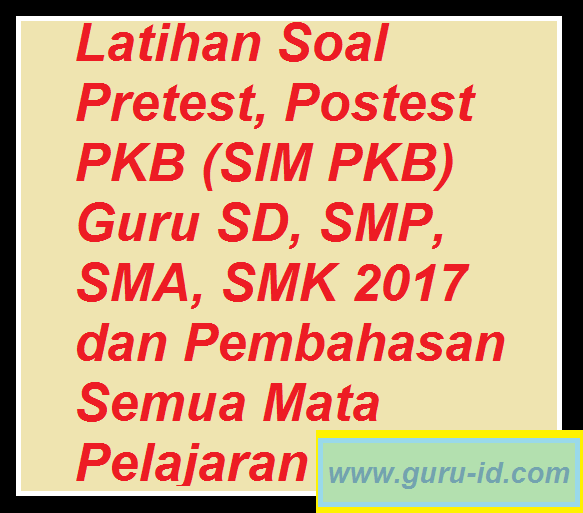 31++ Contoh soal pre tes sim pkb info