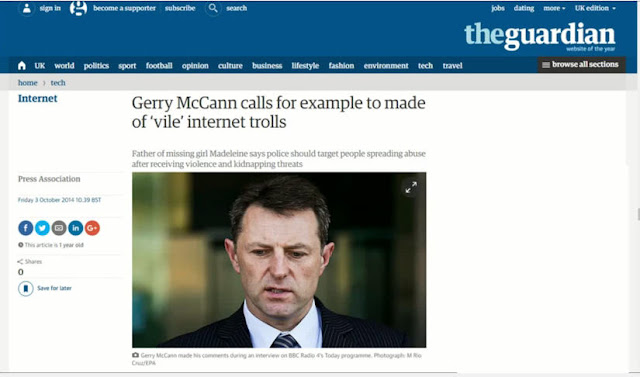 Chapter 13: The McCann family, and the Dossier of Death Guardian