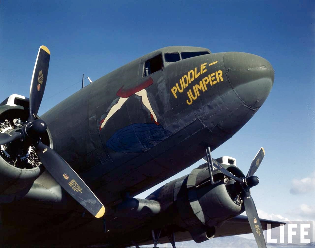 50 Color Vintage Photographs That Capture Amazing Nose Art