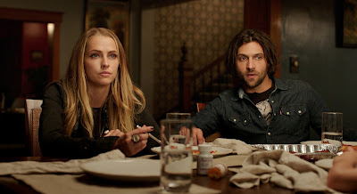 Teresa Palmer and Alexander DiPersia in Lights Out