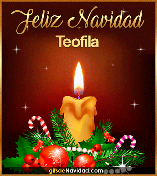 Feliz Navidad Teofila