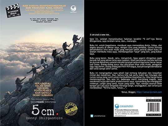 Buku 5 Cm Donny Dhirgantoro Perpustakaan Indonesia